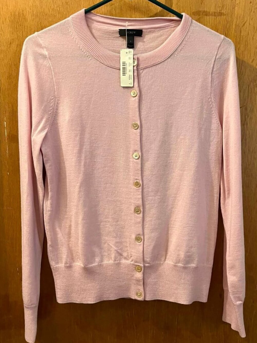 🐻Size S - J. Crew - NWT - Pink Long Sleeve Cardigan